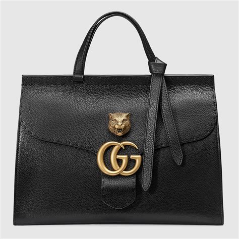 gucci marmont leather top handle bag|Altro.